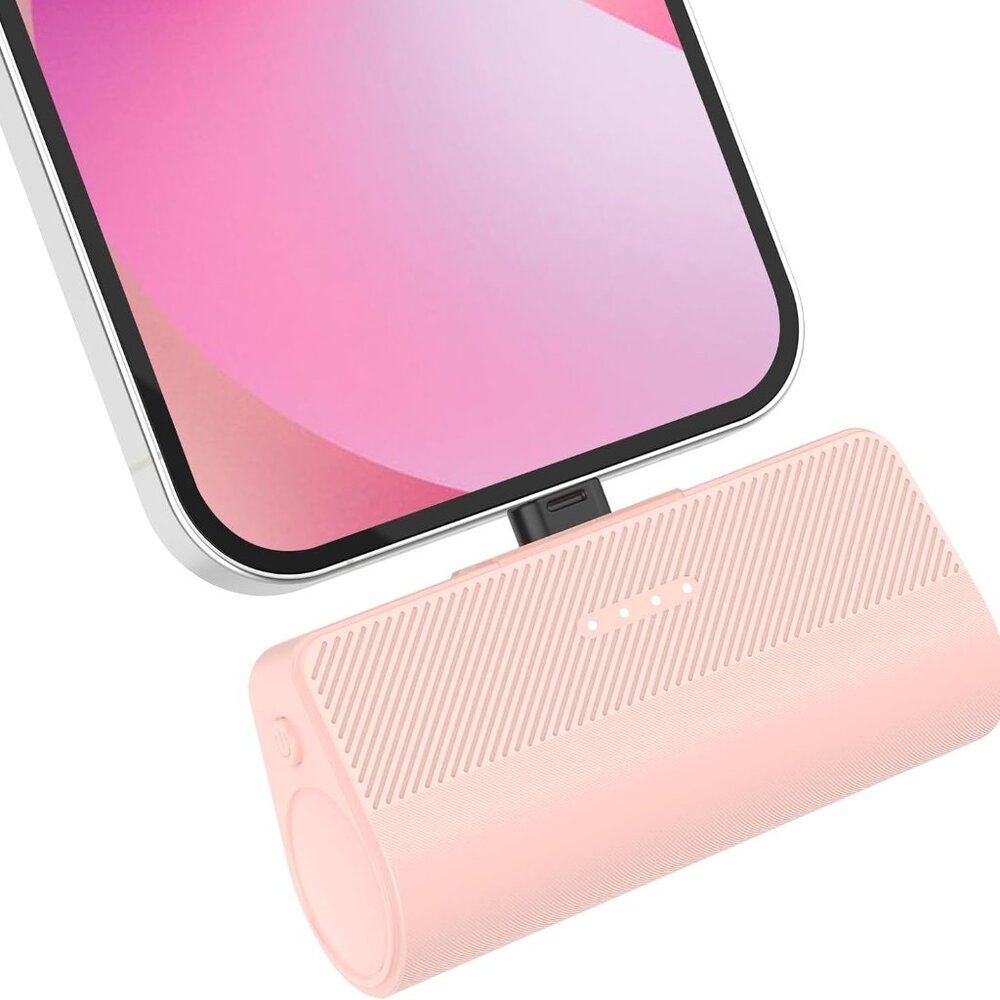 Portable Charger for iPhone,5000mAh Ultra-Compact Small Portable Charger Compati